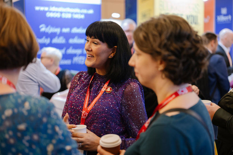 Smiling Bev In Purple